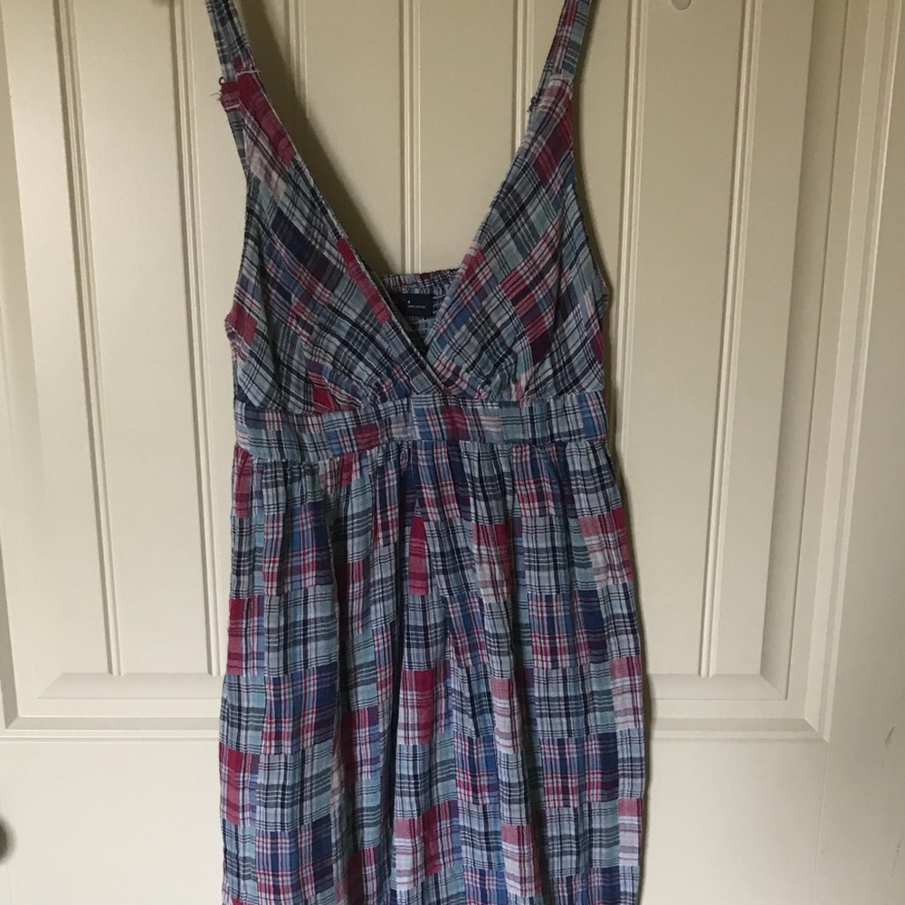 100% cotton Red, white, and blue sundress